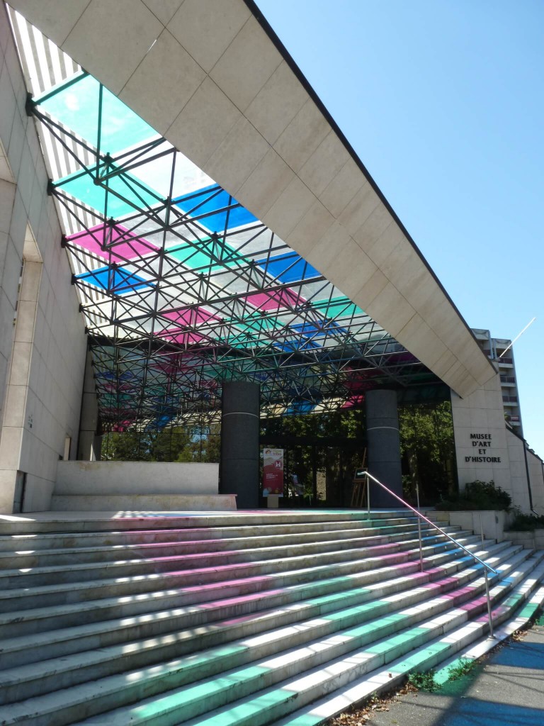 CHOLET Sous la couleur, Daniel Buren, 2004