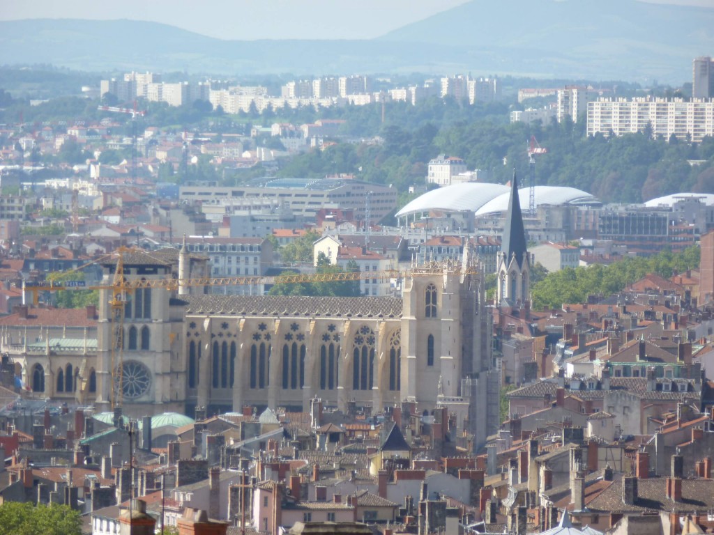 La façade nord de la cathédrale