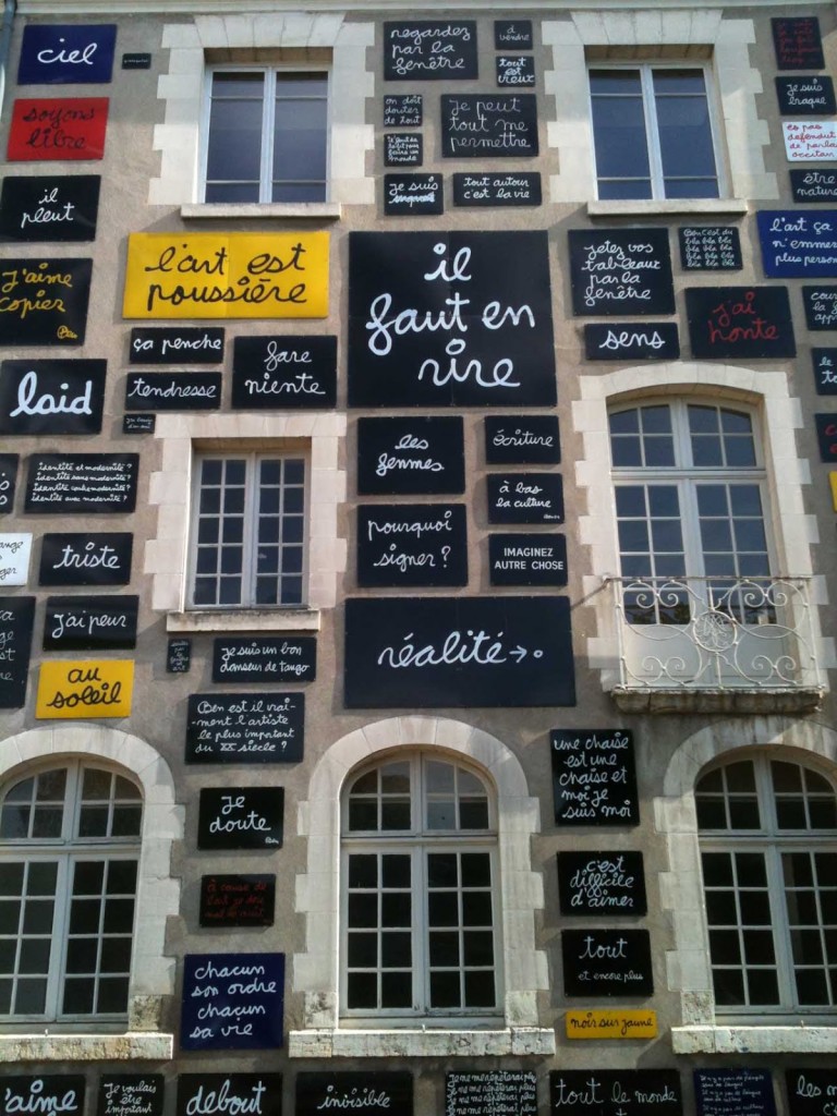 Le mur des mots