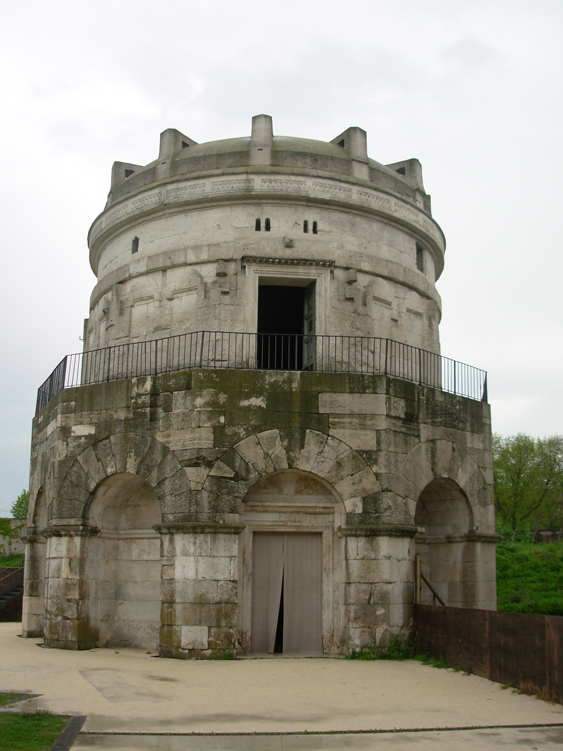 Le mausolée de Théodoric construit vers 520